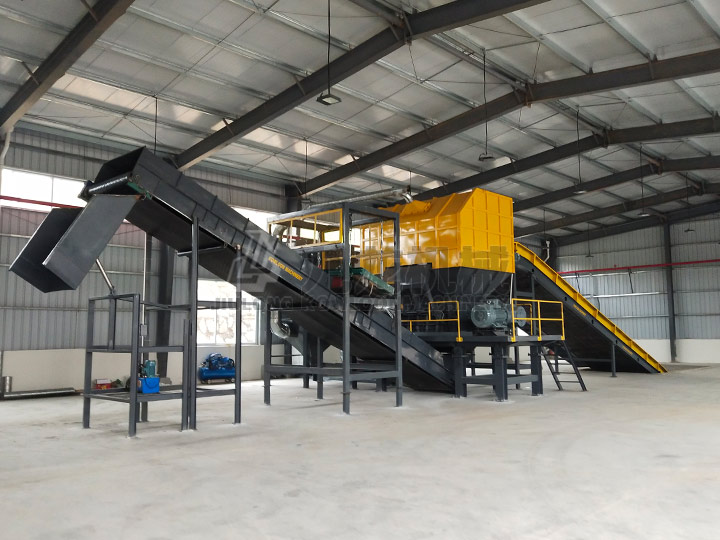 廢舊輪胎回收生產(chǎn)線