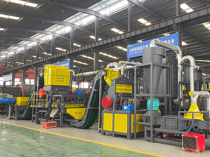 廢舊輪胎回收生產(chǎn)線(xiàn)