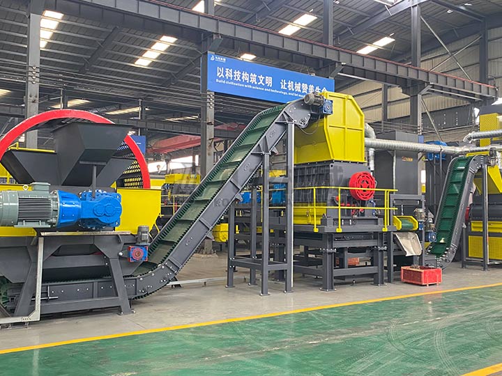 廢舊輪胎回收生產線